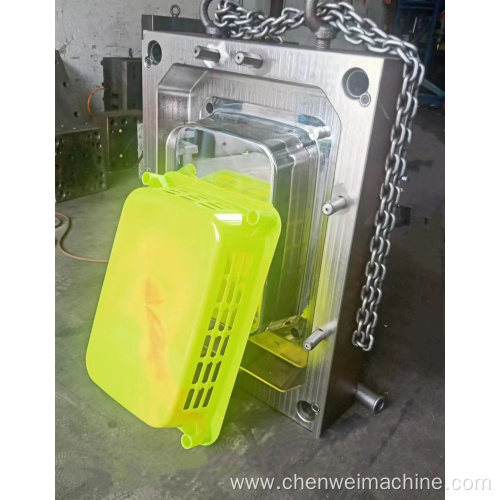 plastic basket mold line